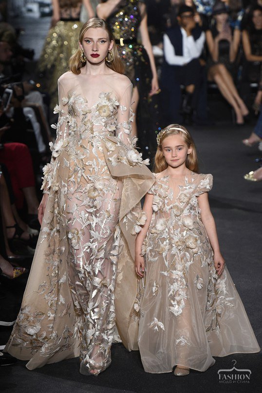 Elie Saab fall-winter 2016/17 moms and daughters | Fab Fashion Blog