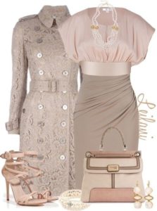 Classic style in nude shades on FabFashionBlog.com
