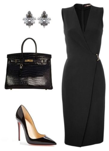 Black dress outfit - lbd - ootd - little black dress