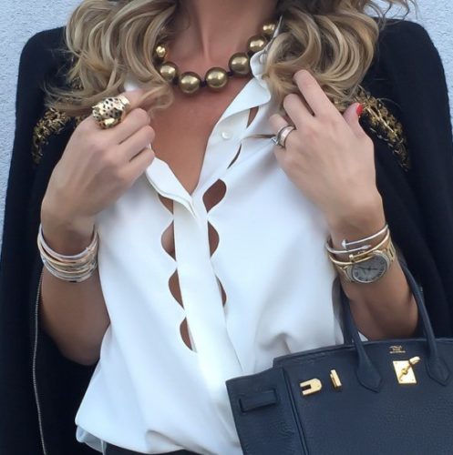White blouse for every day
