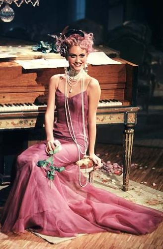 Pink gown John Galliano's fall collection for Dior 1998