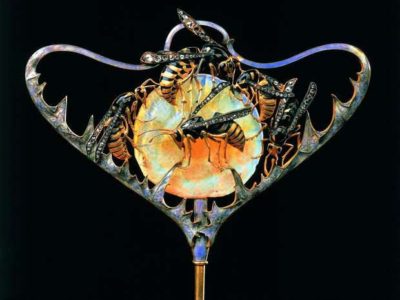 Rene Lalique "Honey bees" brooch