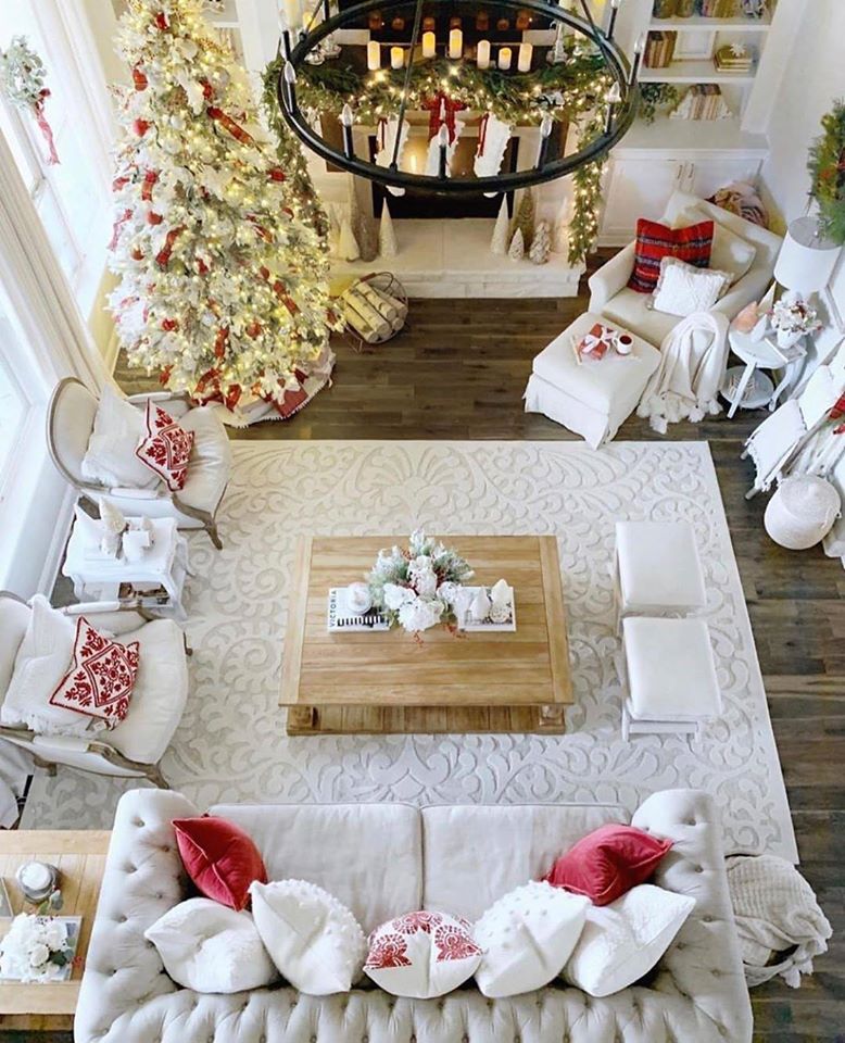 Christmas decor for living room