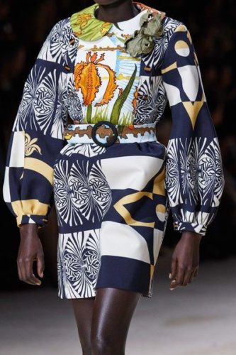 Wallpaper dress Louis Vuitton Spring 2020 Ready-to-Wear