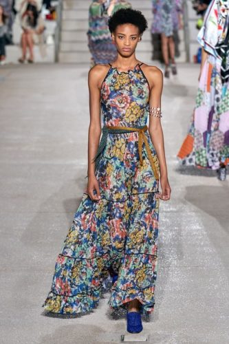Tiered dress Missoni Spring 2020 Ready-to-Wear Collection