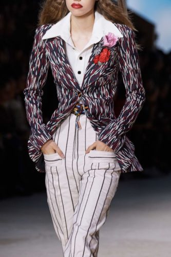 White Suit with jacket Louis Vuitton Spring 2020 Ready-to-Wear