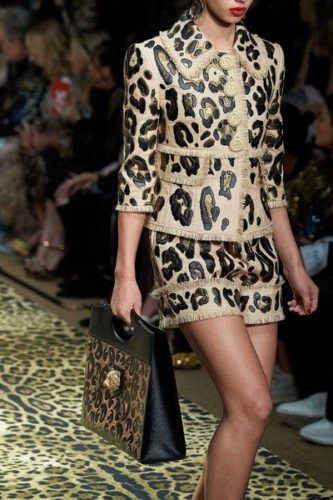 Animal skirt suit Dolce - Gabbana Spring 2020 Ready-to-Wear