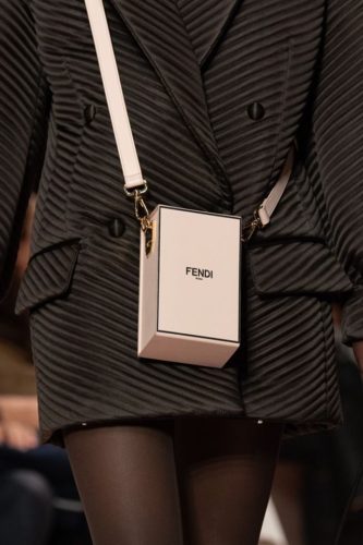 Rose small box bag Fendi Fall Winter 2020 Womenswear Collection