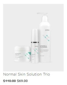 American made normal skin solution kit