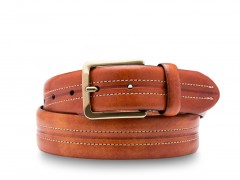 Bosca american made old leather belt