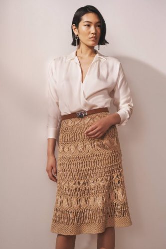 Crochet skirt Marc Jacobs at New York Fashion Week Spring 2020