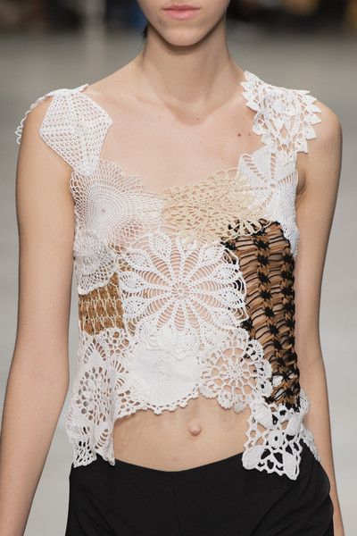 Crochet clothes - fashion trend for 2021