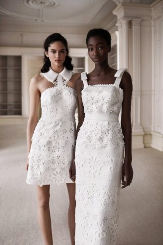Dotted lace wedding dress Viktor&Rolf Bridal Couture Spring-Summer 2021 collection