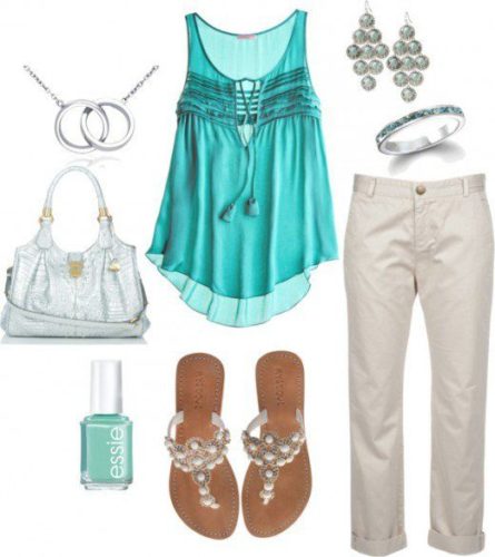 Summer pants outfit