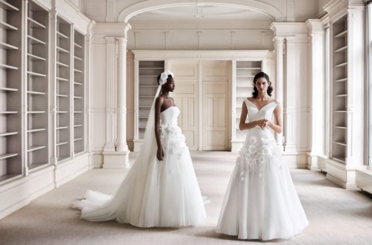 Two brides Viktor&Rolf Bridal Couture Spring-Summer 2021 collection