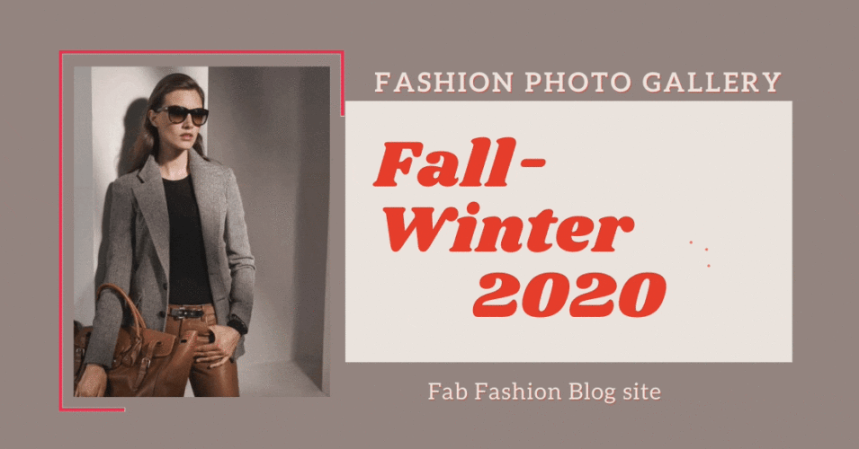 Fashion Photo Gallery fall winter 2020