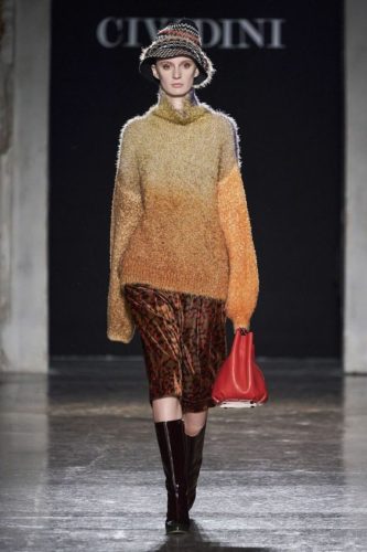 Cable knit sweater Cividini Fall 2020 Ready-to-Wear