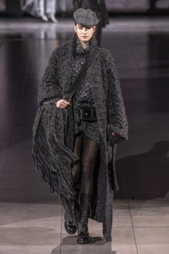 Chunky knit coat Dolce & Gabbana Autumn-Winter 2020