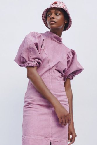 Lilac dress Isabel Marant Spring 2021 Ready-to-Wear