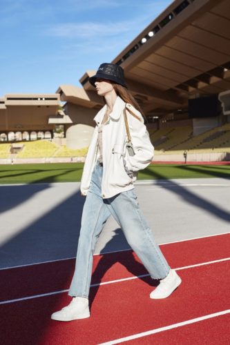 White jacket and jeans Celine Spring 2021 Ready-to-Wear Fashion