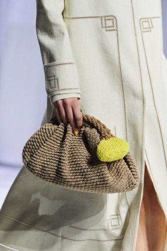 Crichet bag Fendi Spring 2021 Ready-to-Wear Fashion Show