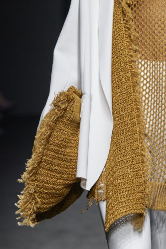 Crochet bag Simona Marziali I Spring 2021 Fashion Show Details