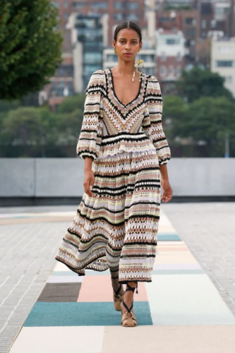 Crochet dress Ulla Johnson Spring 2021 Ready-to-Wear Collection