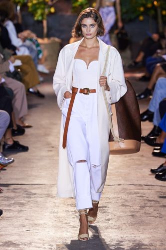 All-white top, pants and cardigan Etro Spring 2021 Ready-to-Wear